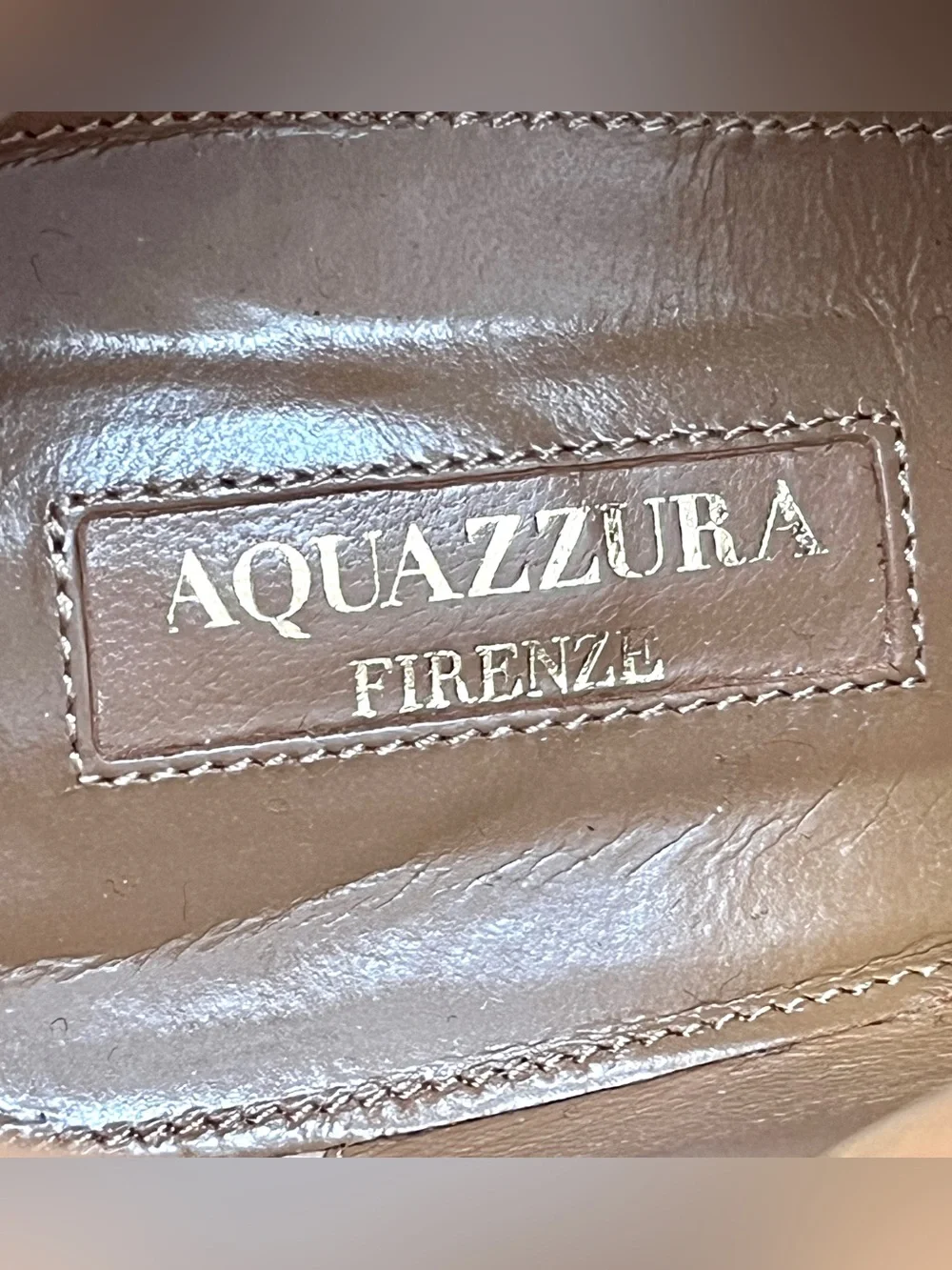 Aquazzura Leopard Print Calf Hair Booties Size 41 Kitten Heel